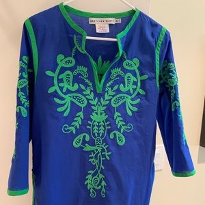 . Gretchen Scott tunic top size XS almost new
